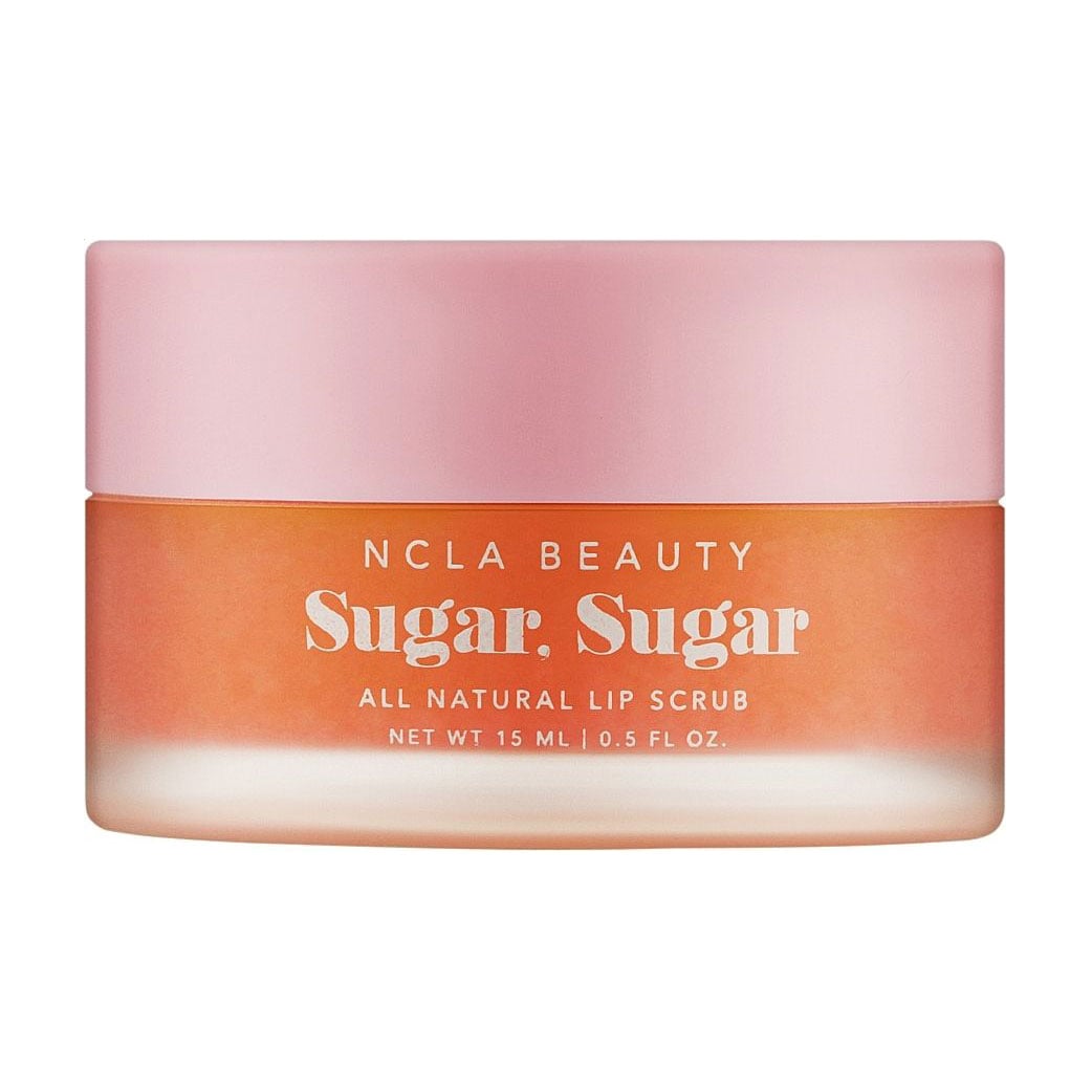 Уцінка! Цукровий скраб для губ NCLA BEAUTY Sugar, Sugar All Natural Lip Scrub Персик, 15 мл